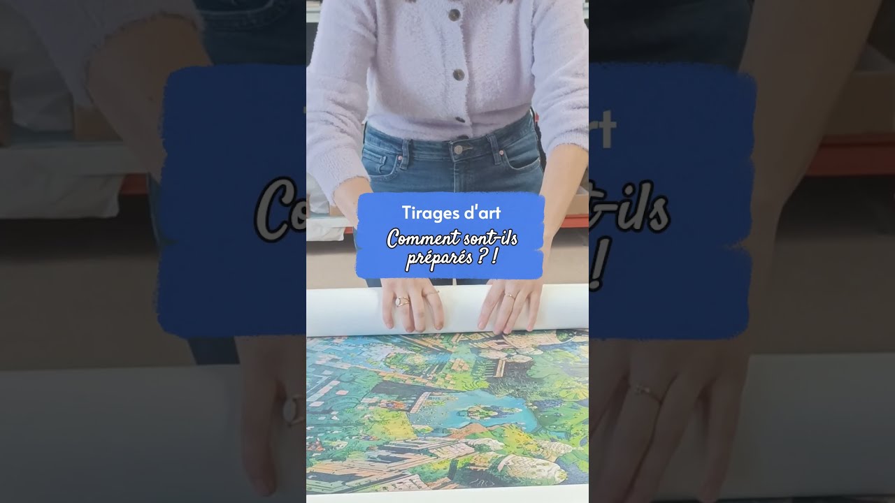 This is how we prepare our art prints!