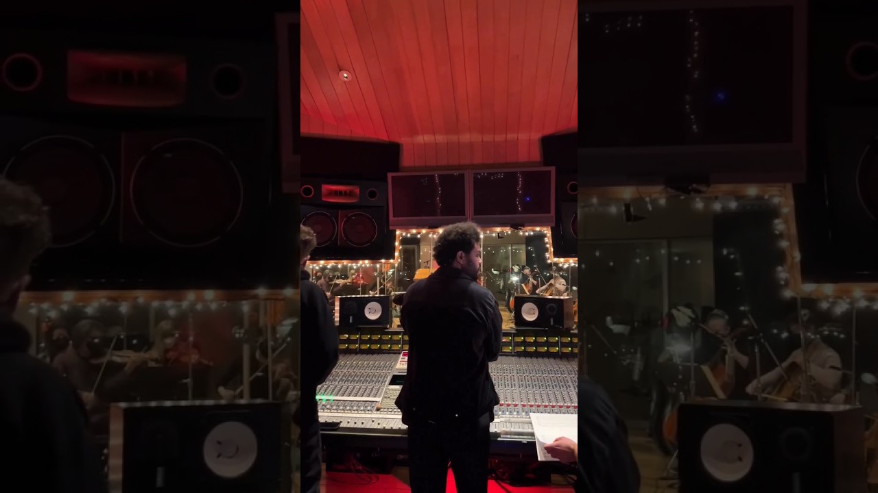 The Weeknd' Recording live instruments _ Let's see why 😎