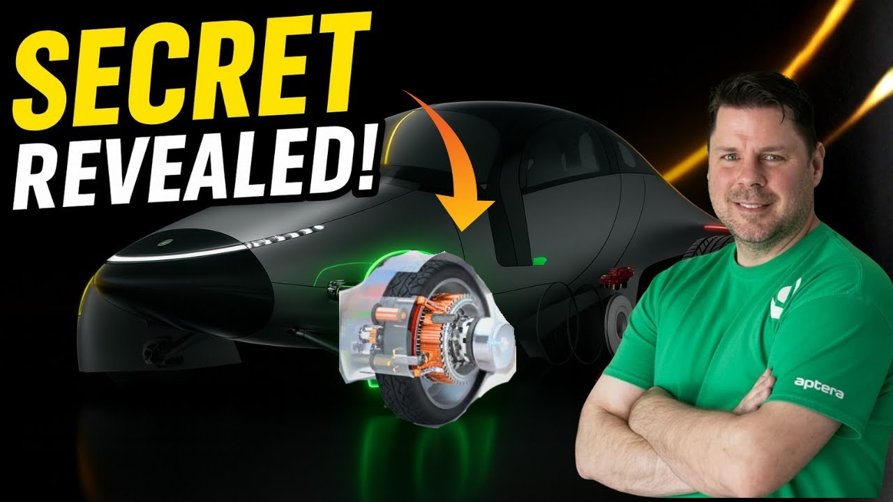 Hub Motors Are OUT &mdash; Aptera&rsquo;s New Drive Unit Changes the Whole Game!