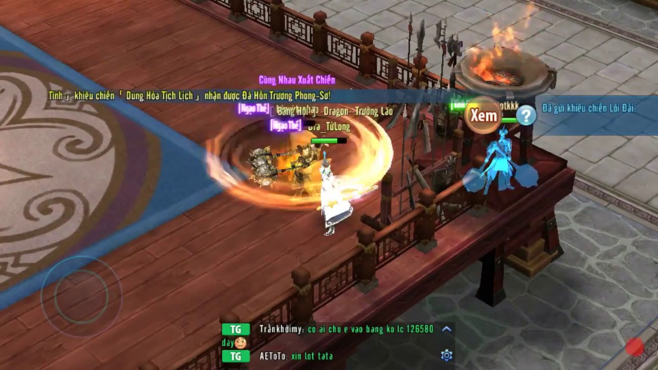 V&otilde; Đang vs Thi&ecirc;n Vương .VLTK Mobile VNG
