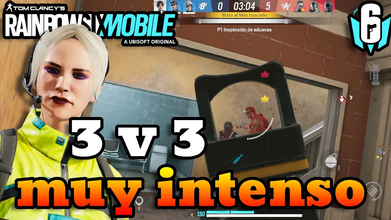 🎯 ¿Quieres ganar el 3 vs 3? Haz esto en Rainbow Six Mobile