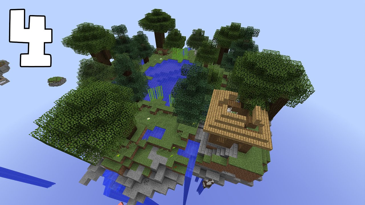 Hemlig chest! | Minecraft - Skylands of Alvensia #4