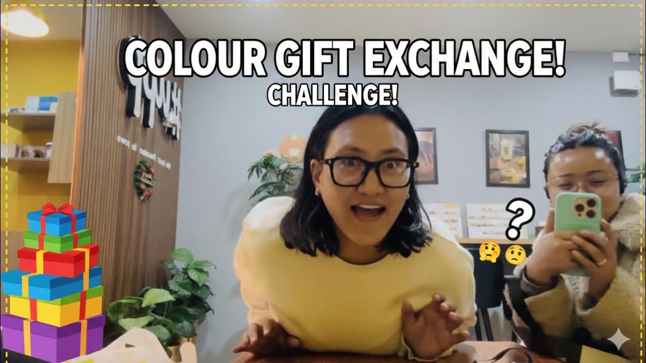 Who Got the Best Color Gift? 👀 🎁🫣  #ladakhivlogger #colourchallenge #friendschallenge #ladakhvlogs 