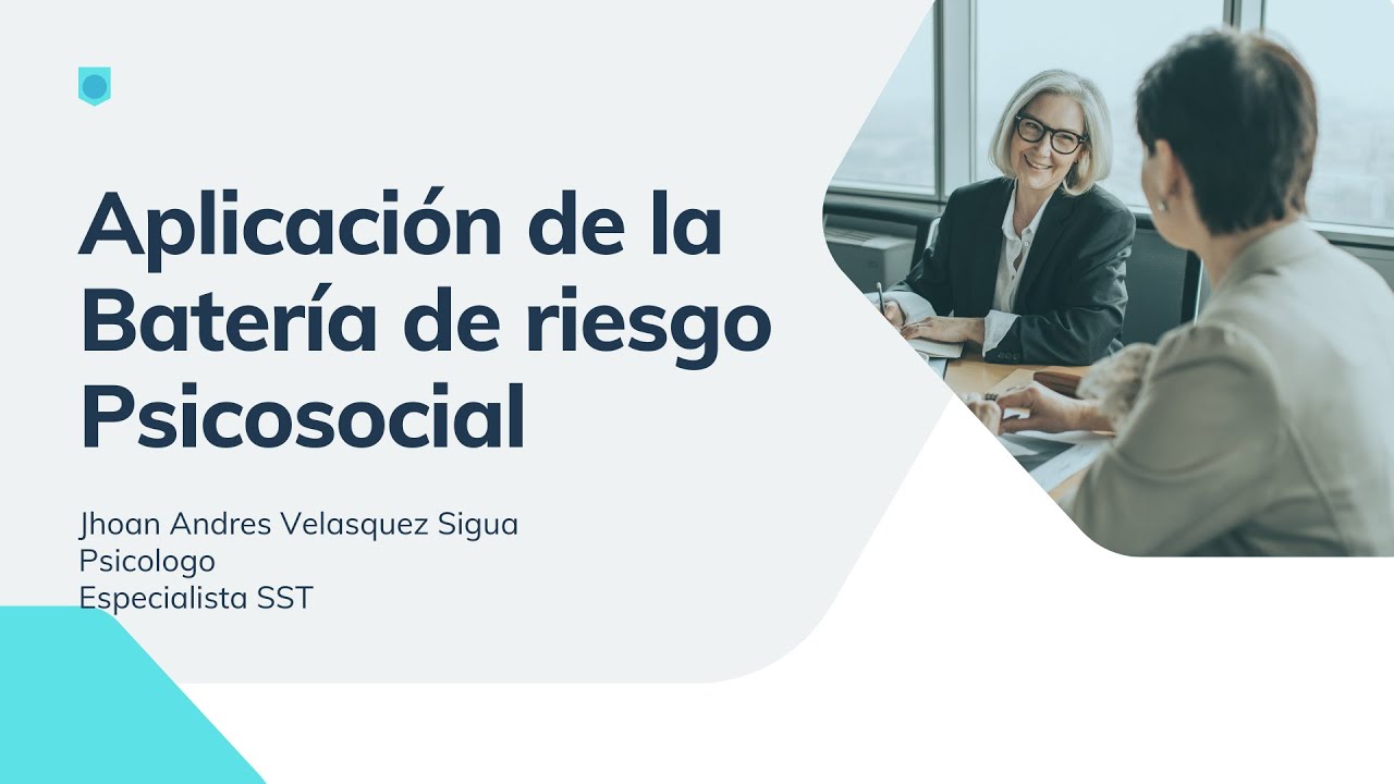 Instrucción de aplicación de la Batería de riesgo Psicosocial