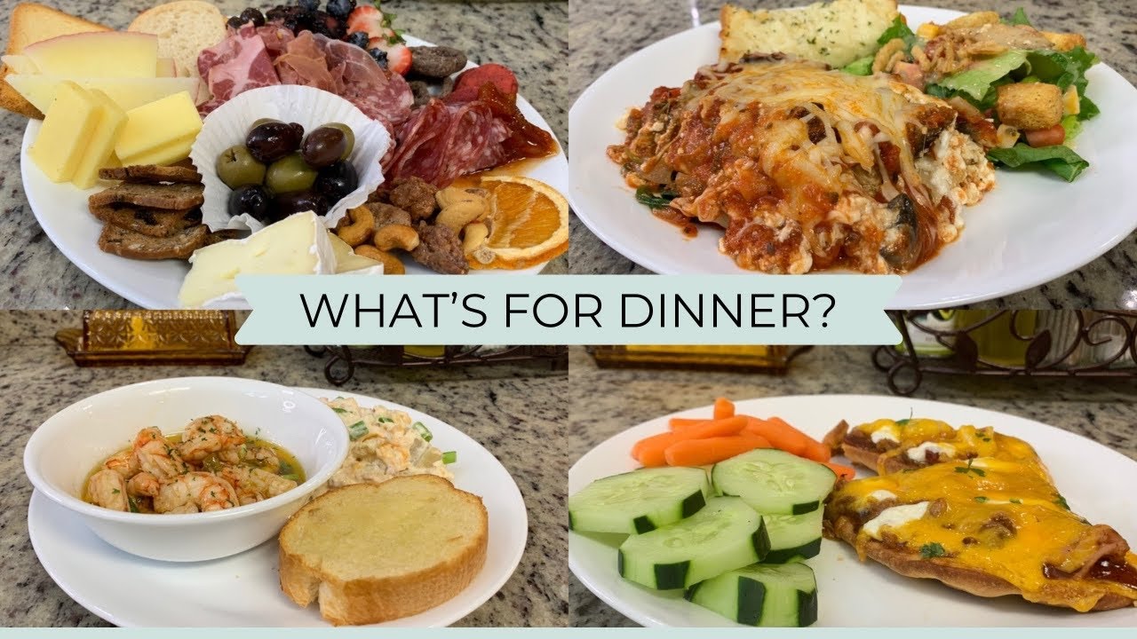WHAT’S FOR DINNER? | EASY & BUDGET FRIENDLY WEEKNIGHT MEALS | DINNER INSPIRATION | COOKING FOR TWO