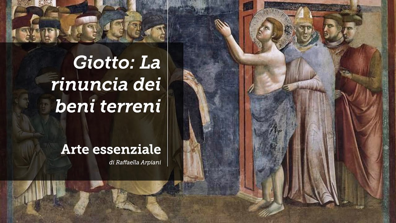 Giotto: La rinuncia dei beni terreni
