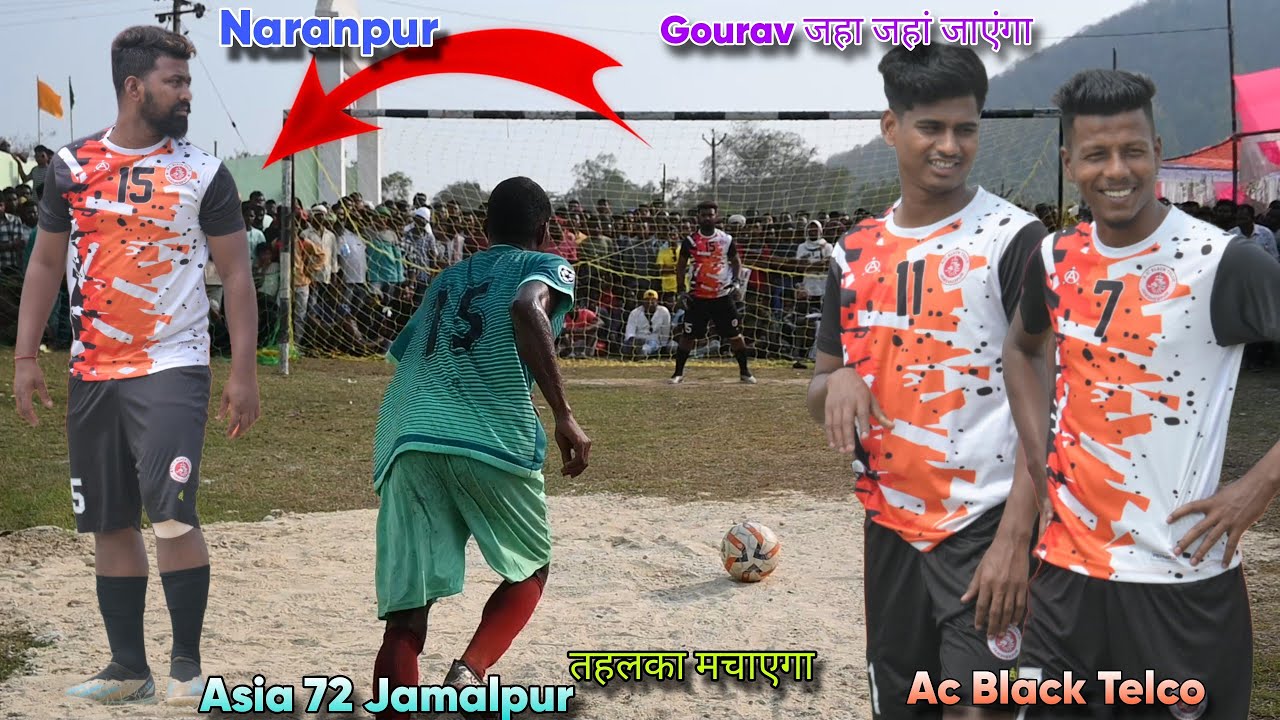 Ac Black Telco 🆚 Asia 72 Jamalpur /penalty/ Naranpur odisha football tournament 2024