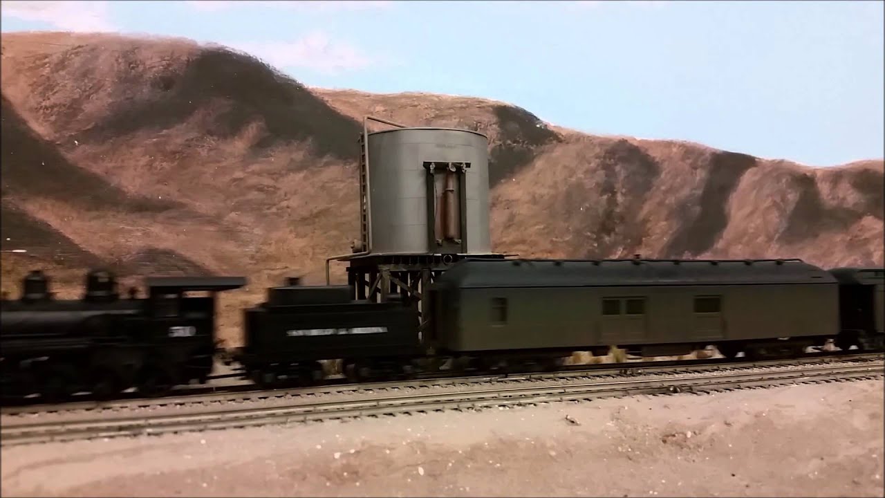 HO Scale SD&A Locomotive 50 on the SDMRRA's SD&AE layout