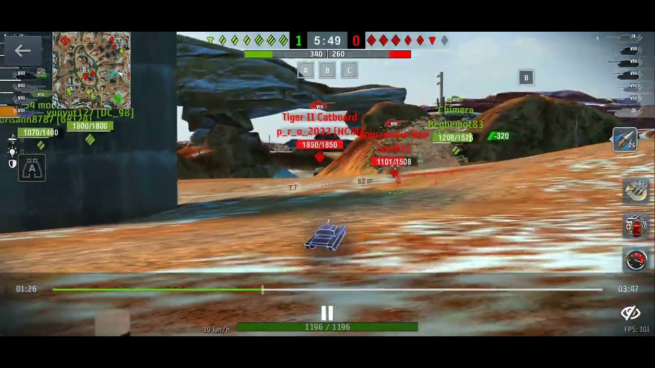 WOT Blitz Kanonenjagdpanzer 105 Master Gold 3 kills 2851 damage 1167 exp Jan 10 2026