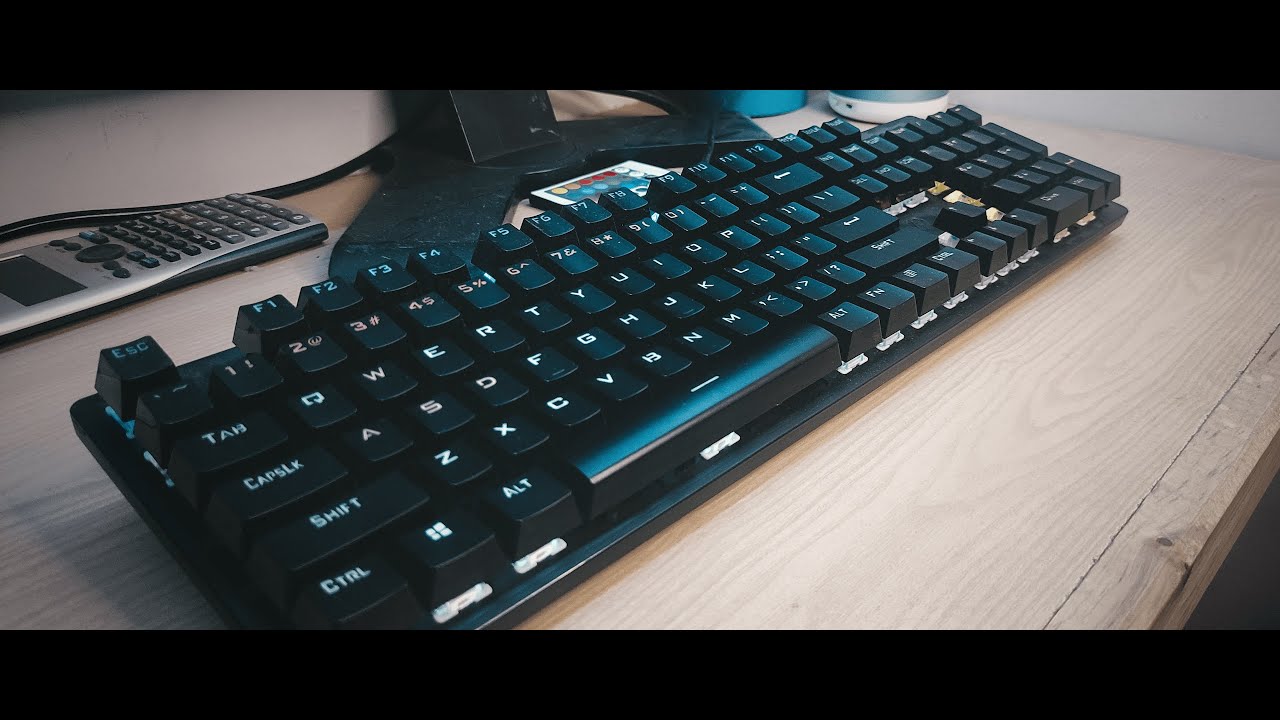 HP GK100F Mechanical keyboard review