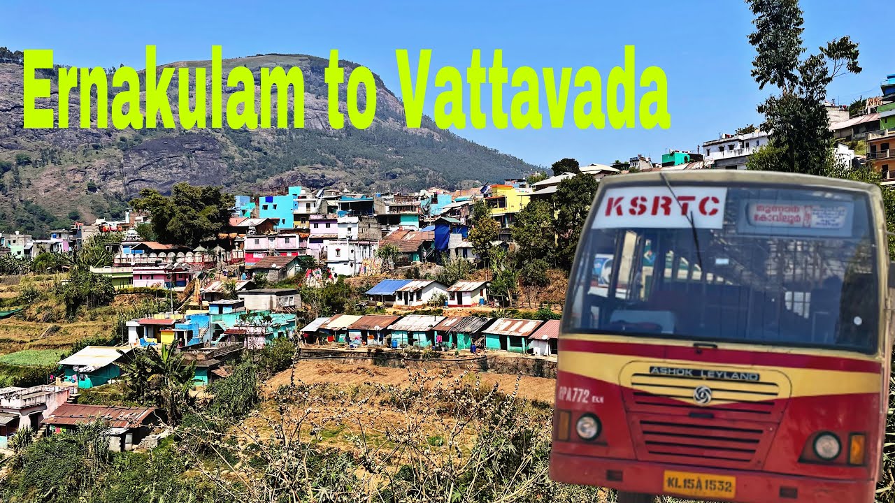 Ernakulam to Vattavada by bus #travel #travelling #munnar #vattavada #ksrtc