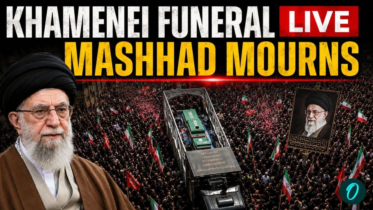Khamenei Burial Mashhad Live: Iran Bids Farewell To Slain Supreme Leader| Khamenei Funeral LIVE 