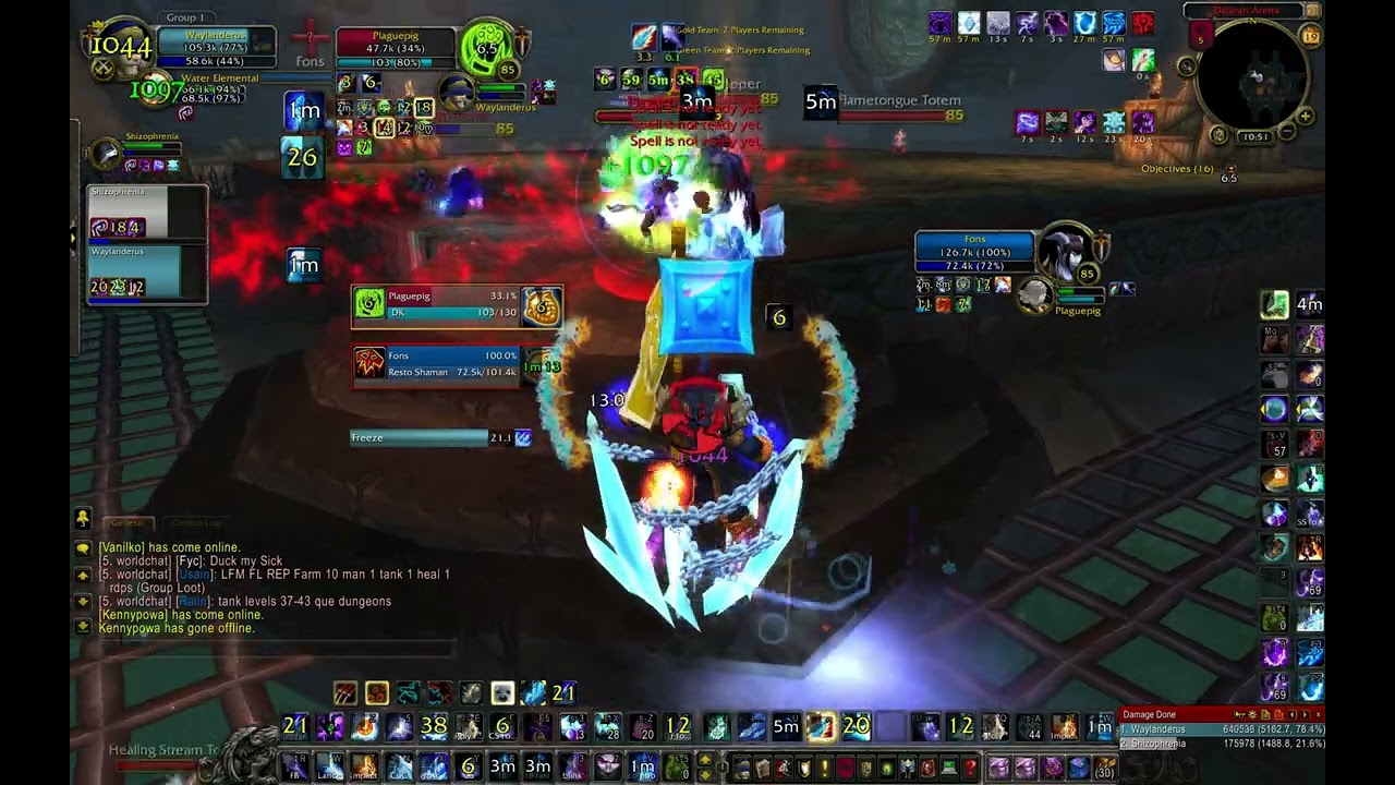 cataclysm 2v2 arenas  frost mage and shadow priest vs different teams 10 2023
