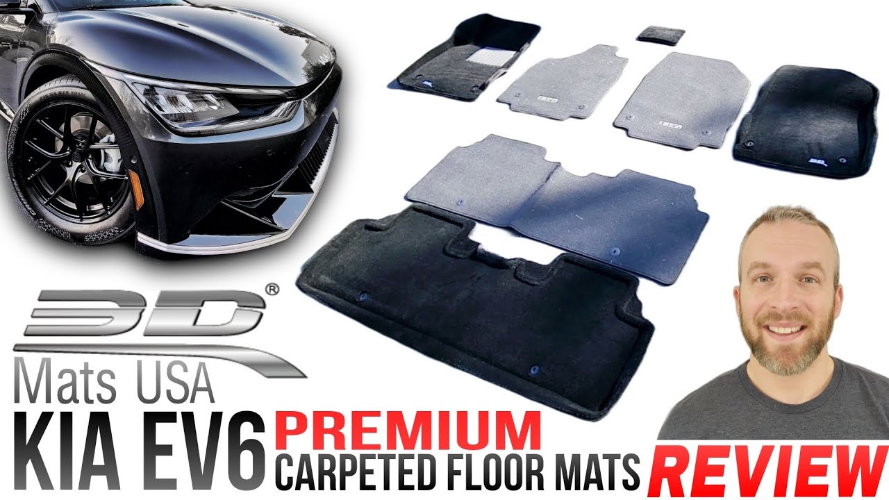 Kia EV6 | 3D Mats USA | Premium Carpeted Floor Mats Review 😀