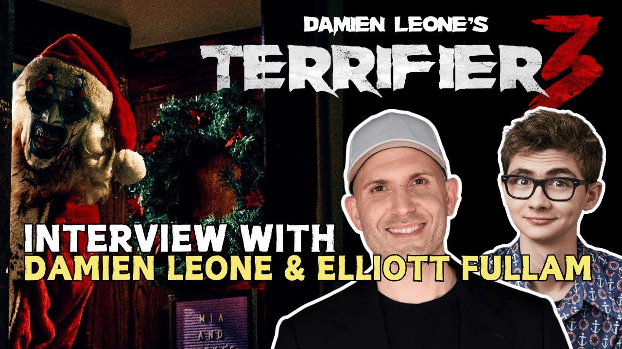 TERRIFIER 3 Interview With DAMIEN LEONE & ELLIOTT FULLAM - Horror Movies | Art The Clown | Films