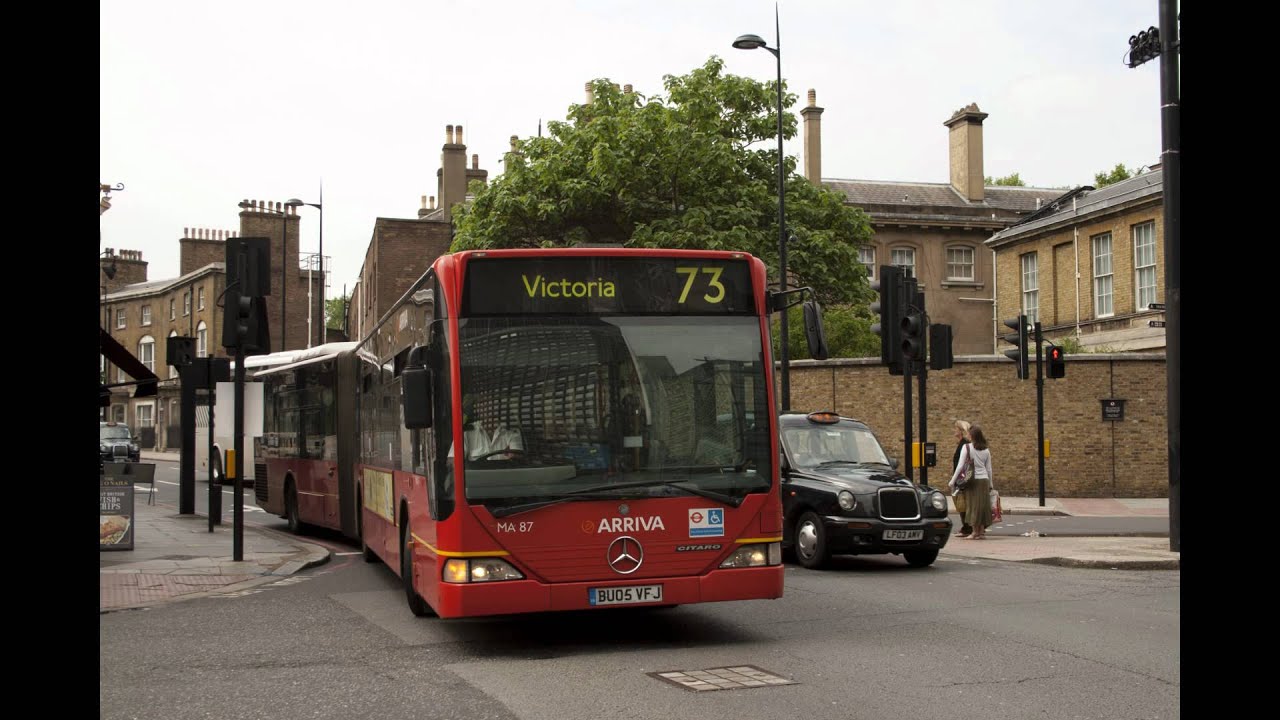 Arriva London MA20 - Mercedes-Benz Citaro G (kickdown)