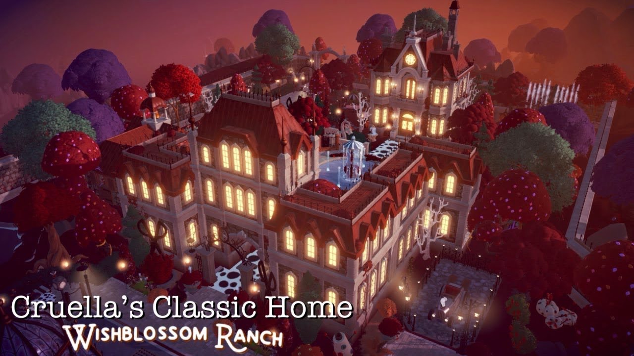 ДОМ КРУЭЛЛЫ В ГЛАМУРНОМ УЩЕЛЬЕ - #12DaysOfBuildmas | долина Кайры