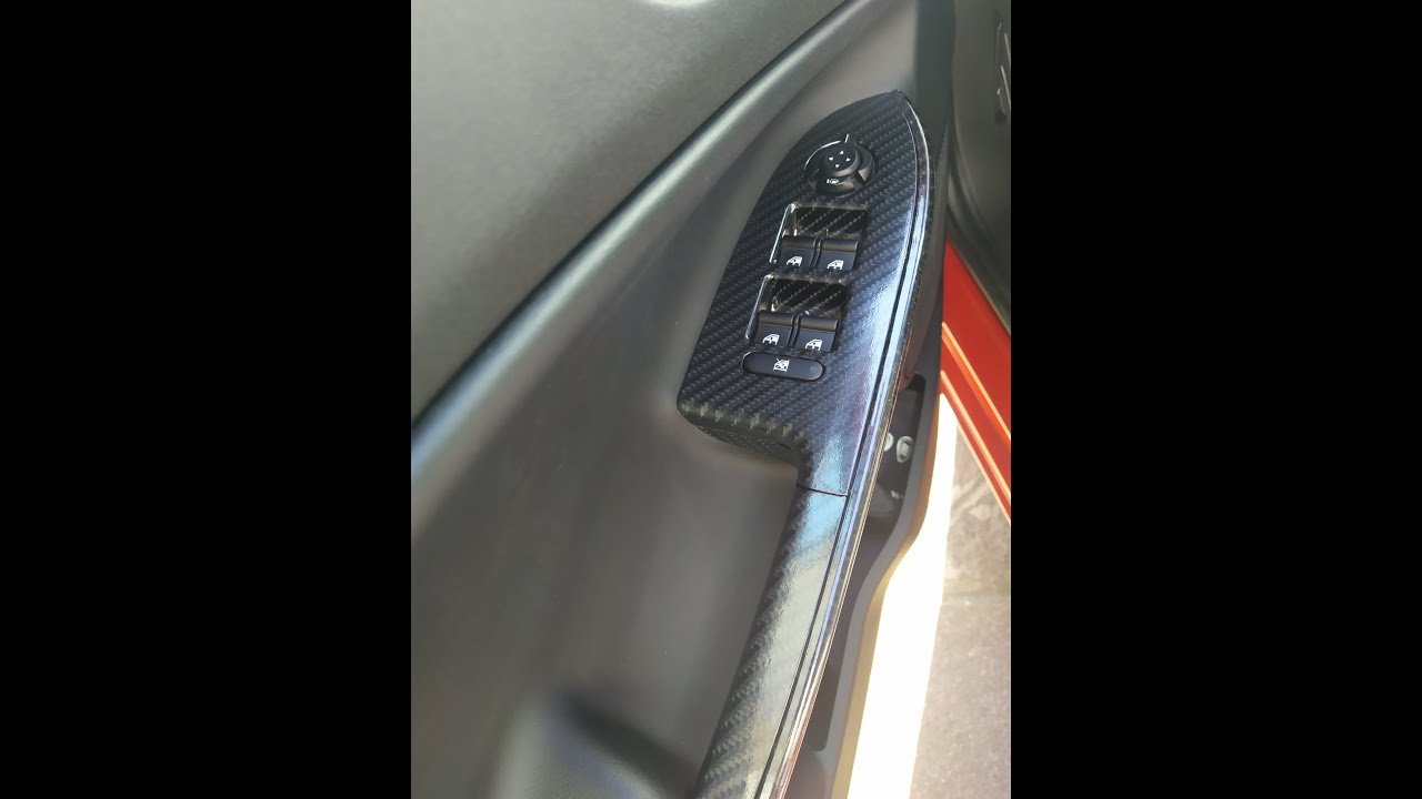 wrapping pulsantiera in carbonio 6d per alfa romeo giulietta