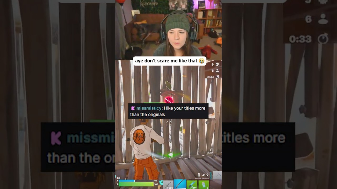 genuine fear for a second