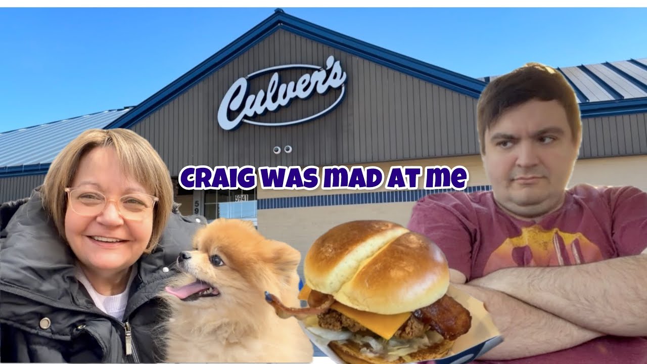 Culver’s New Crispy Chicken Club | Walmart Shopping | Thrifting | Mail Time | Angry Craig 