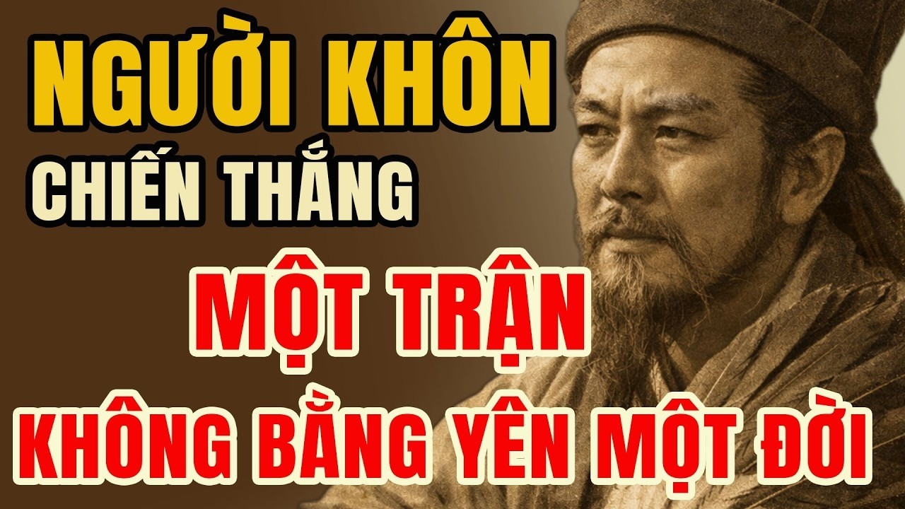 Gia Cát Lượng Dạy Thắng Một Trận Không Bằng Yên Một Đời – Càng Lớn Càng Thấm | Lời Dạy Cổ Nhân