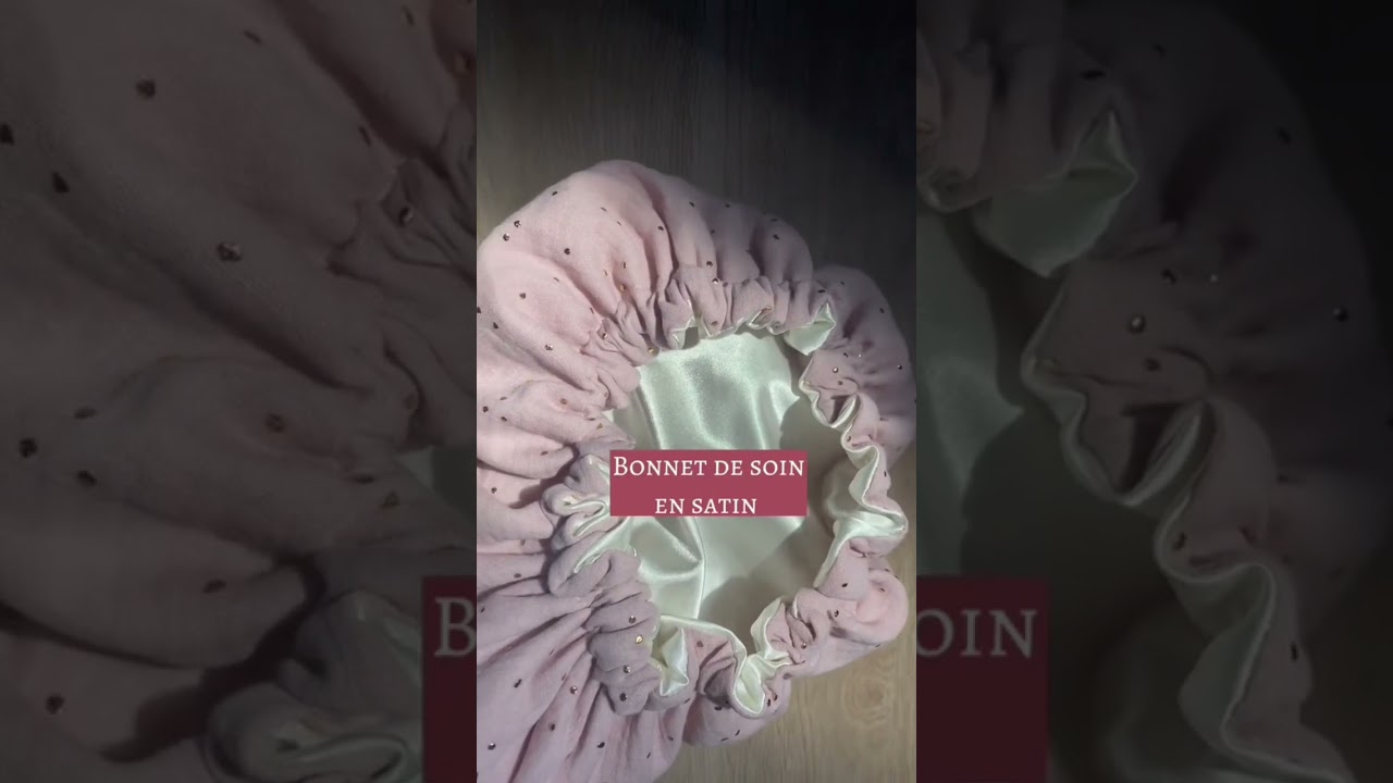 Bonnet de soin en soie ou en satin pour vos cheveux? Shoppe le tien sur lescotonsderomane.com!