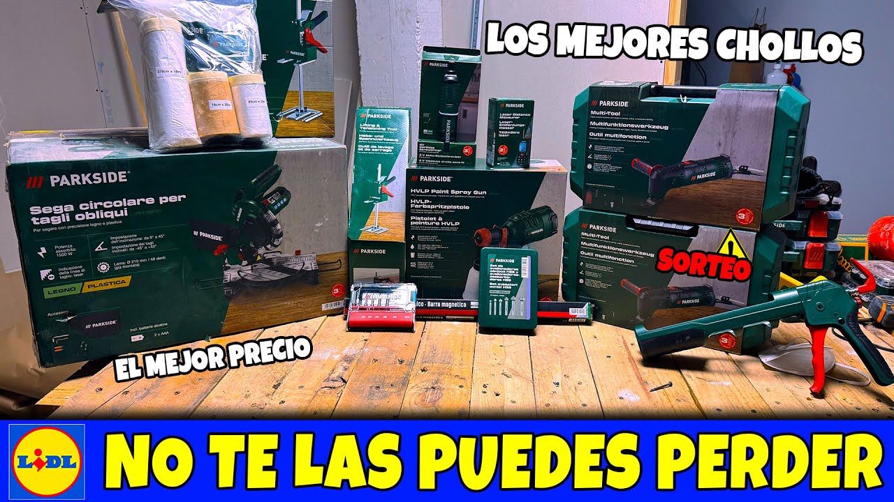 ⚠️ No Pierdas los CHOLLOS de Esta Semana en LIDL las Mejores Ofertas en Parkside Performance