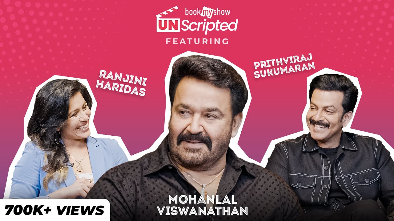 BookMyShow Unscripted | Эпизод 6 с Моханлалом и Притхвираджем | Издание #L2Empuraan