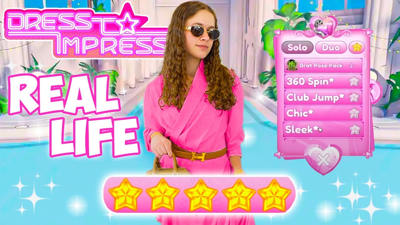 DRESS to IMPRESS in REAL LIFE!!