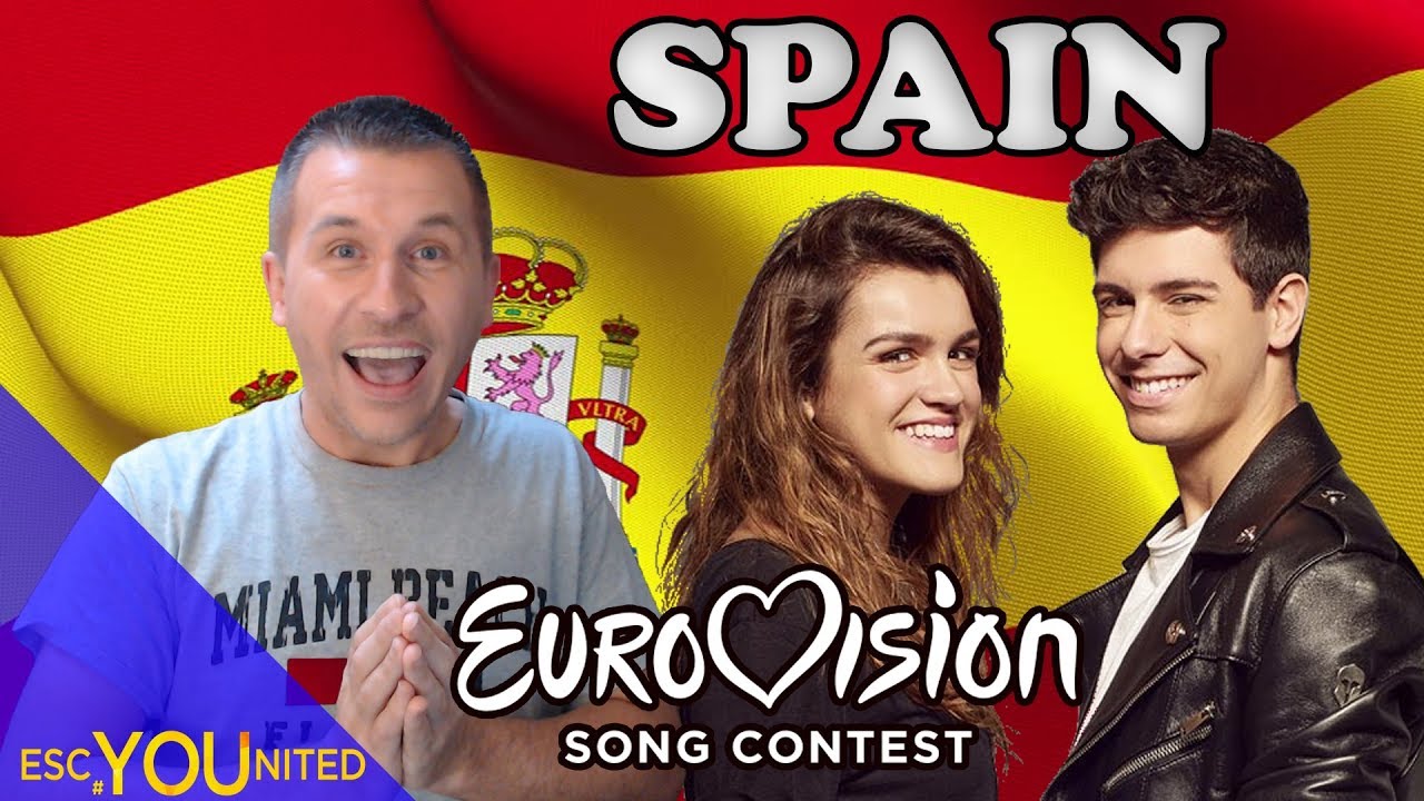 Spain in Eurovision: All songs from 1961-2018 (REACTION)