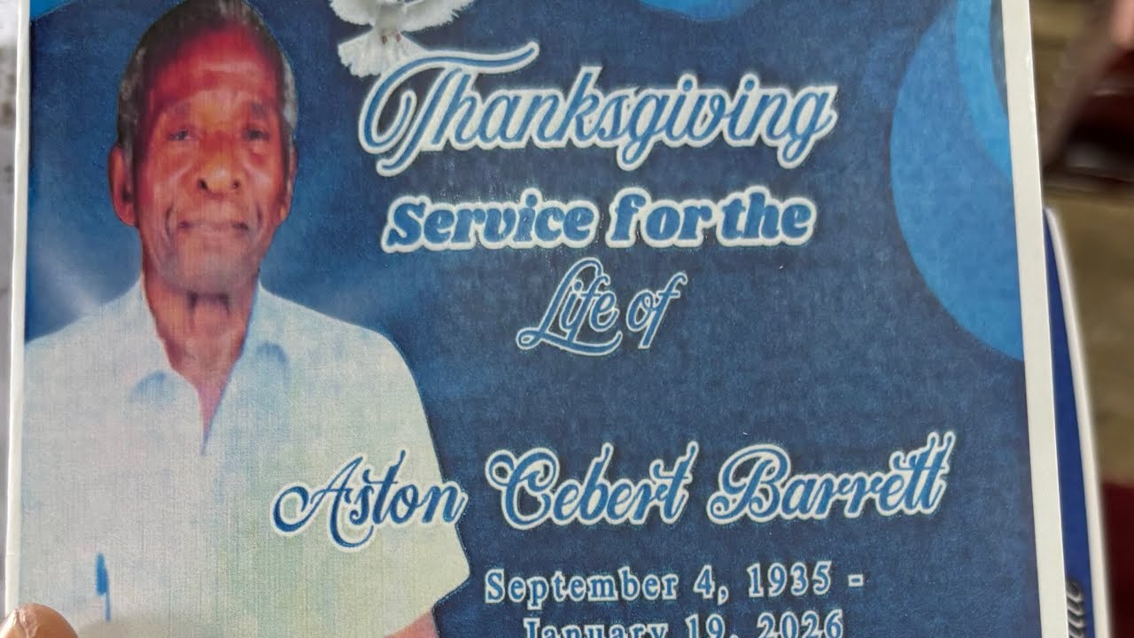 Celebrating the life legacy and work of the late Aston Barrett