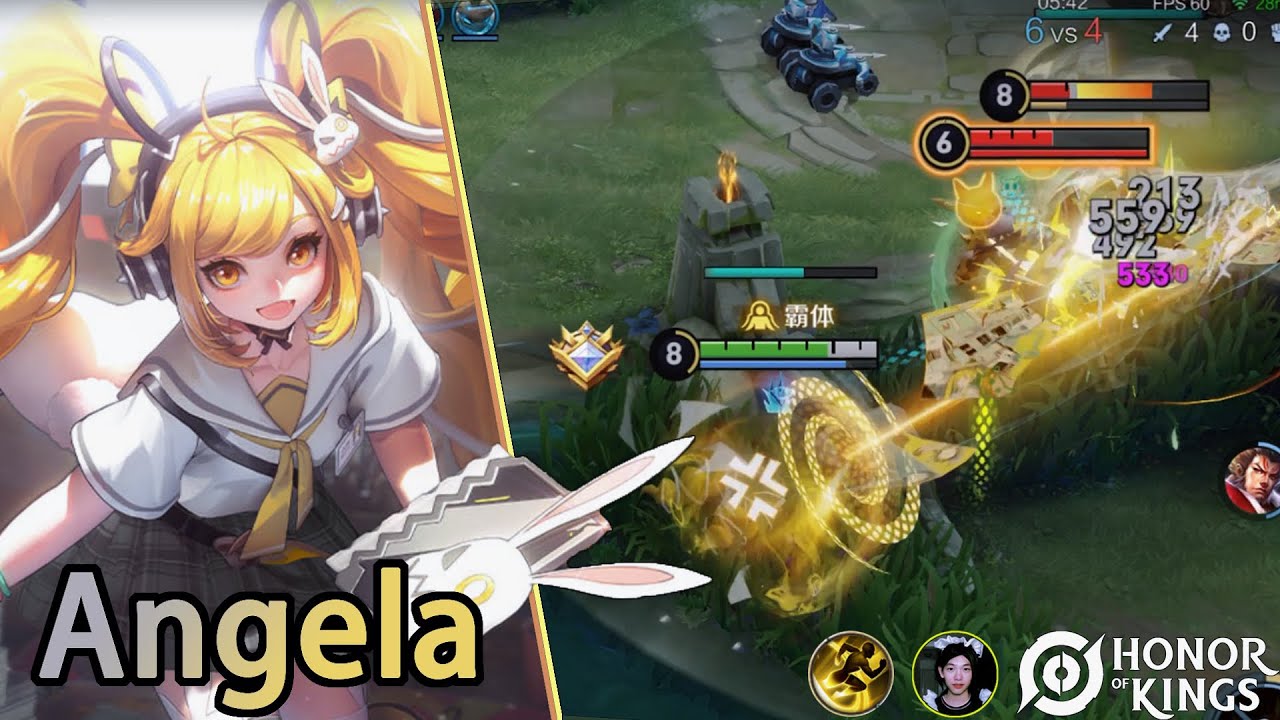 Honor of Kings（Angela）Skin temática de quadrinhos｜Comic book theme skin