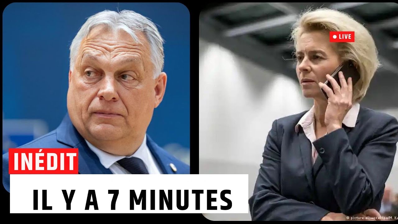 Orbán lâche une bombe politique sur Ursula von der Leyen — L’Europe se fige