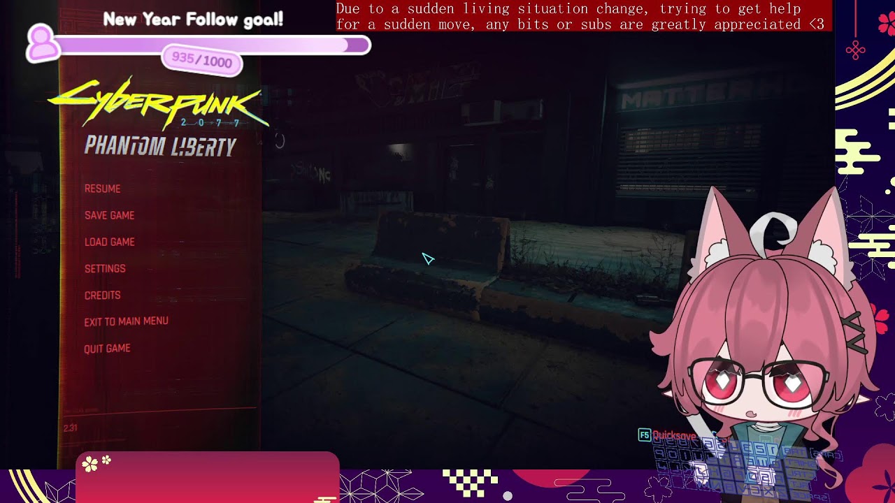 Getting the last stuff done in Night City !discord !lurk !sub