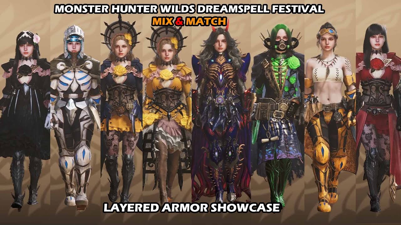 Festival of Accord: Dreamspell — The Ultimate Layered Armor Fashion Parade | Monster Hunter Wilds