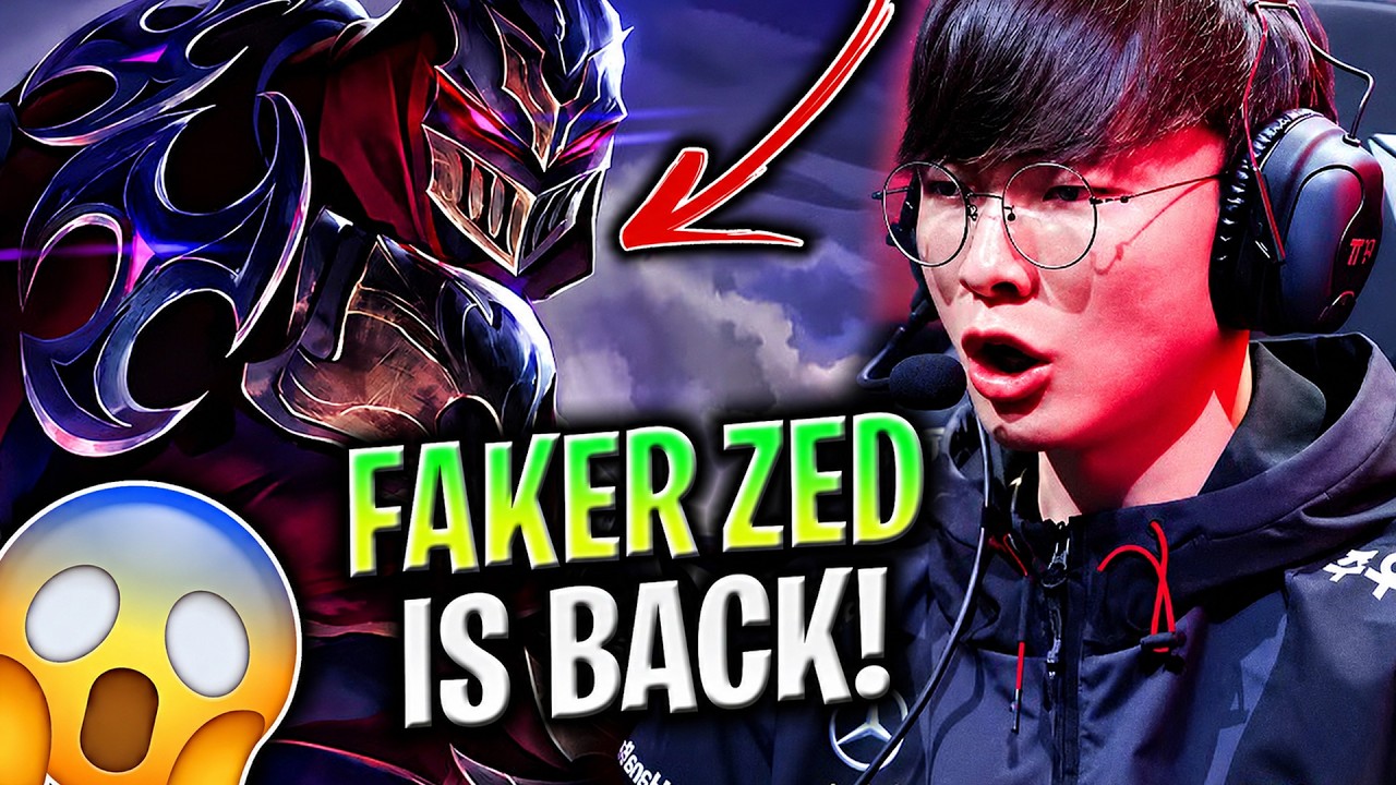 FAKER ZED IS BACK! - T1 Faker Plays ZED Mid vs Yone in Korea SoloQ | Faker Zed Gameplay