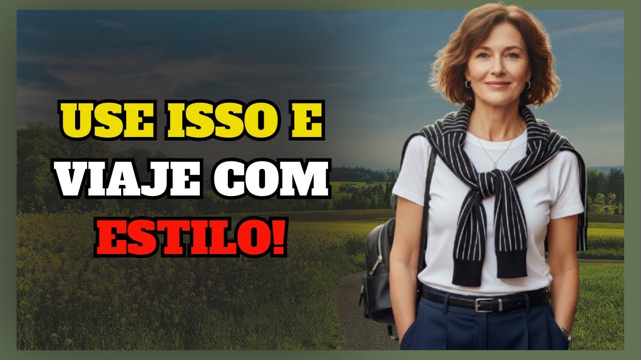 6 Looks de Viagem para Mulheres Maduras &mdash; Eleg&acirc;ncia Sem Esfor&ccedil;o