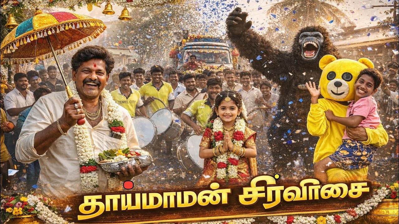 இவ்வளவு பெரிய சீர்வரிசை பார்த்ததுண்டா? 😱 கிராமத்து காதணி விழா வைரல் வீடியோ