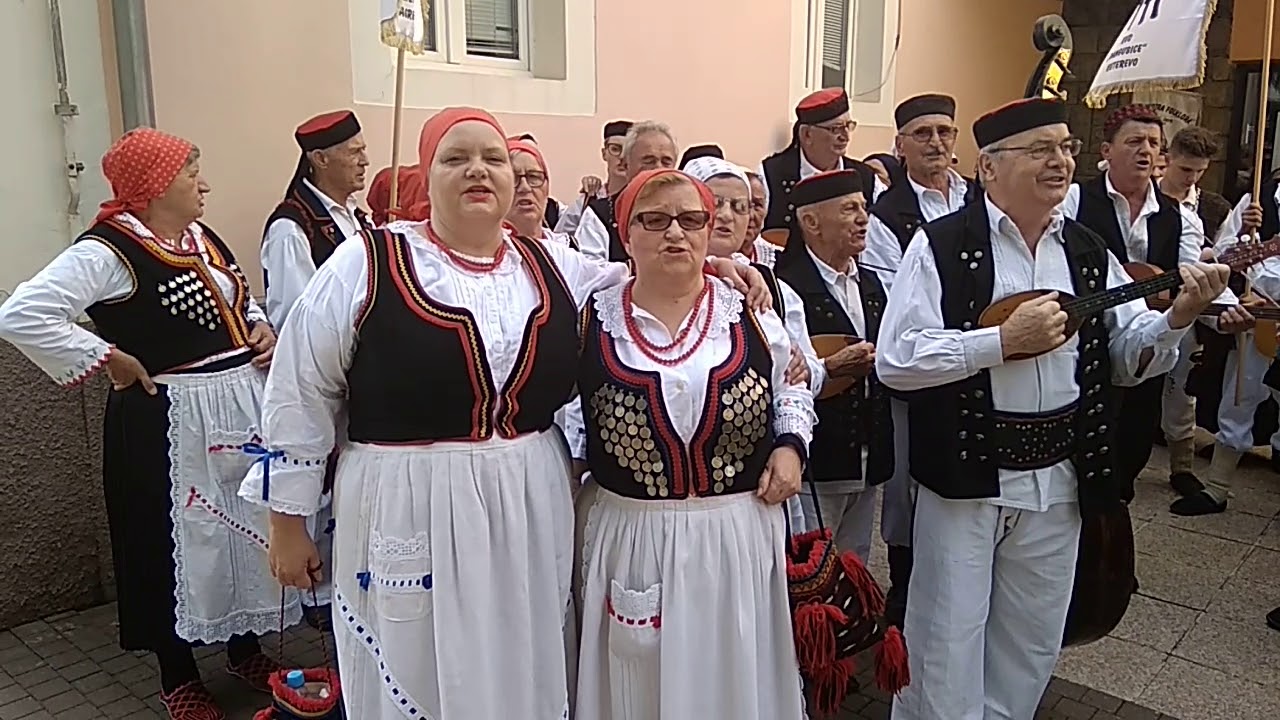 Bećarac-Kud Dangubice Kuterevo i Lis Plje&scaron;evica , prije mimohoda.