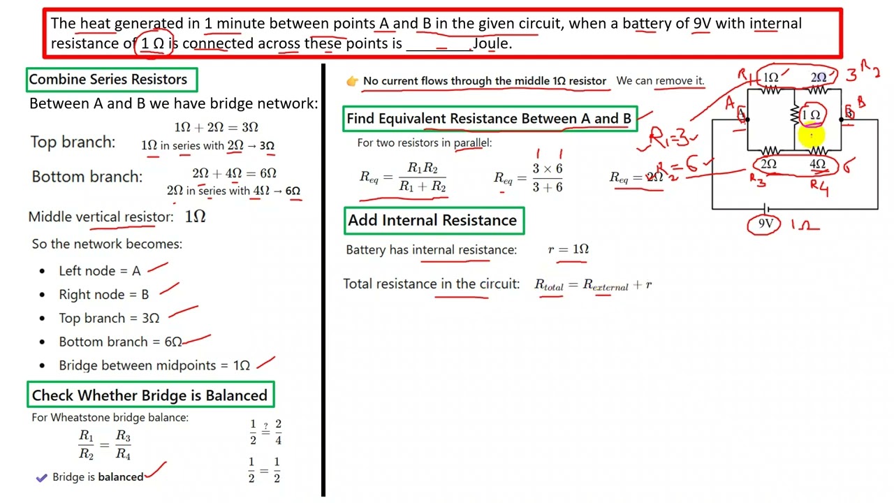 JEE MAINS 2026 EXAM Physics (Problem 11)