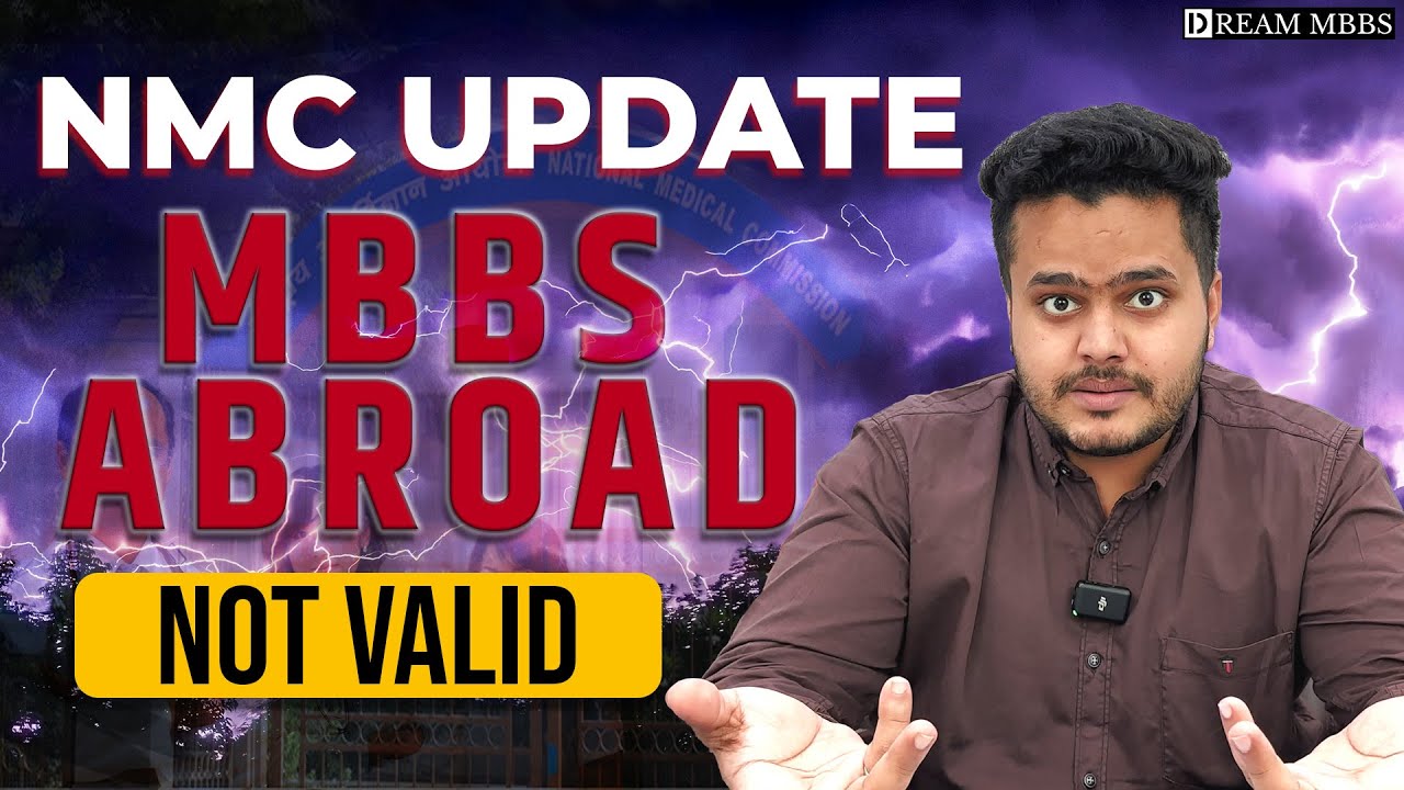 NMC New Update: Biggest Update for MBBS Abroad | Latest Information | Dream MBBS