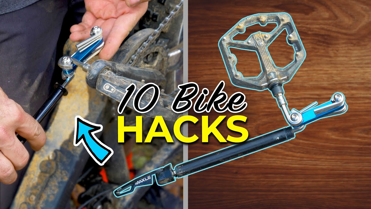 10 Hacks and tips for mountain bikers