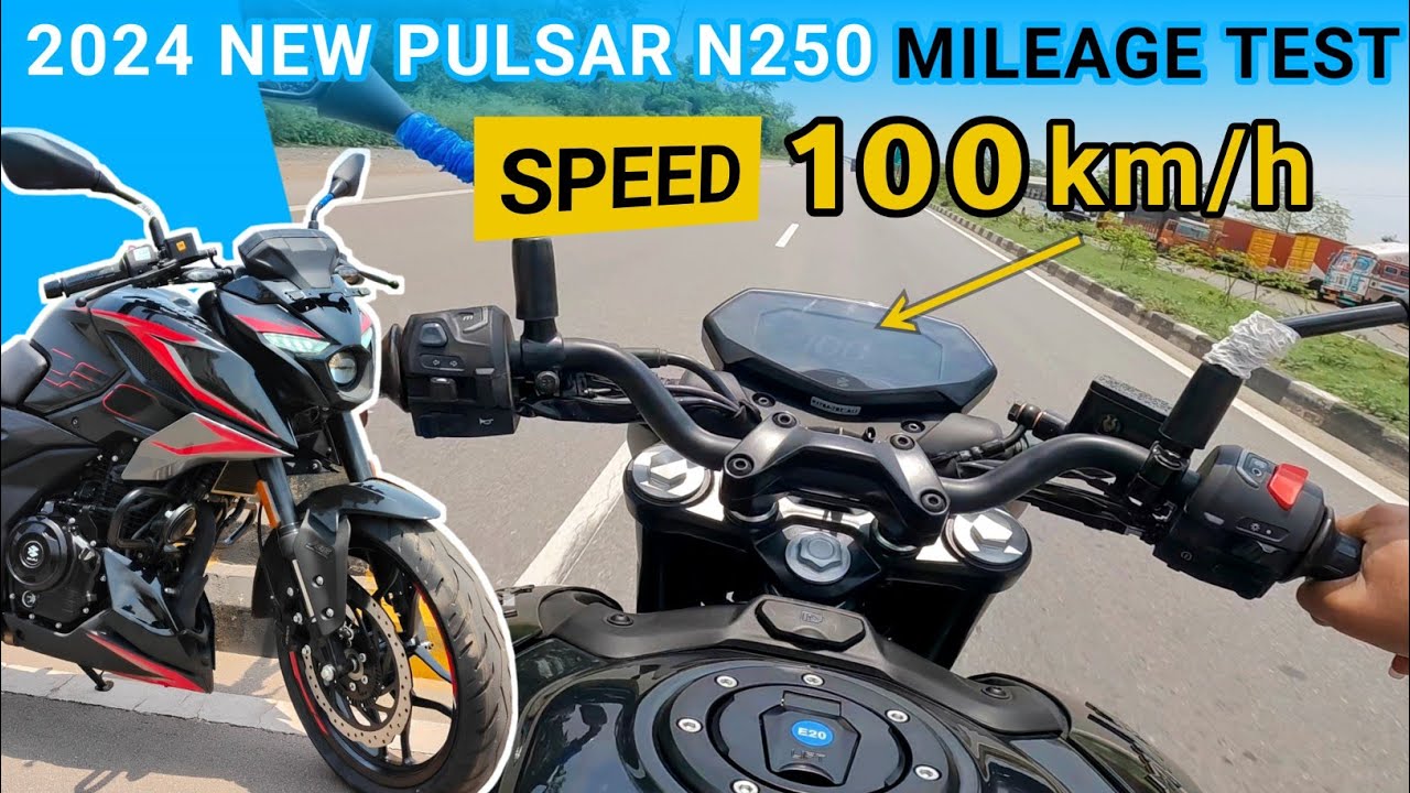 Bajaj Pulsar N250 Mileage Test| Pulsar N250 Mileage Test 2025 | Pulsar N250 Mileage Test  New Model