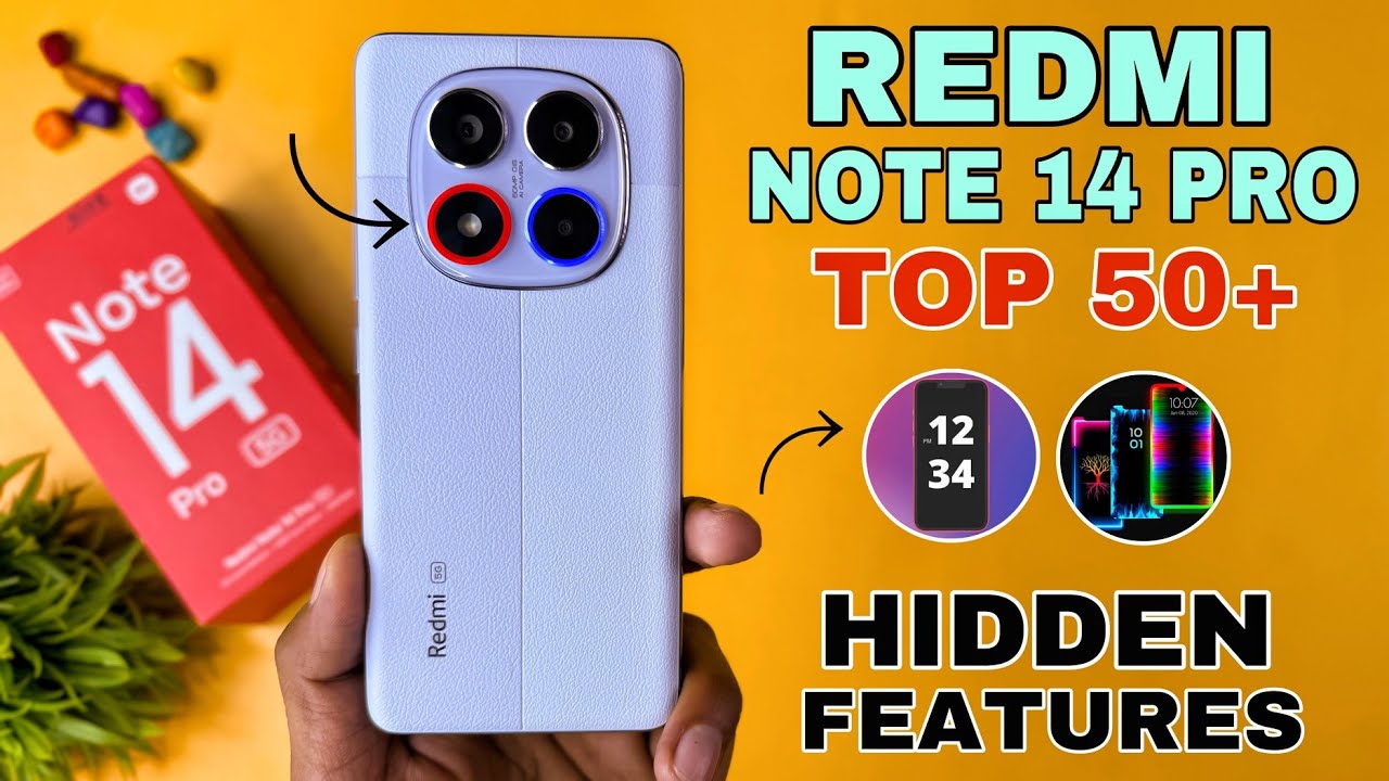 Redmi Note 14 Pro 5G Top 50++ Hidden Features | Note 14 Pro Tips And Tricks | Redmi Note 14 Pro 5G