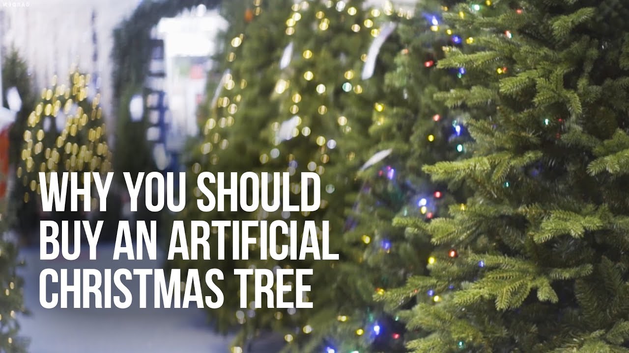Why Buy an Artificial Christmas Tree? - Alton Garden Centre