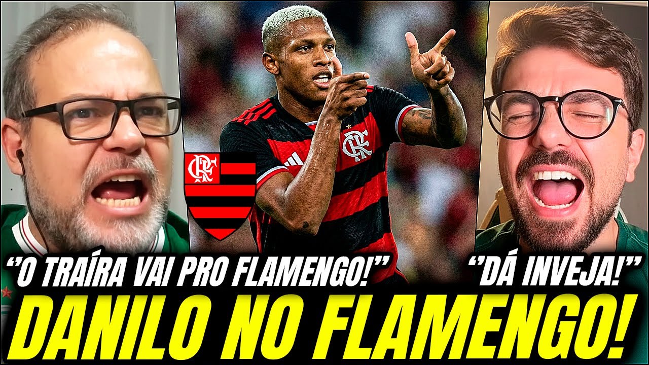 😂 MÍDIA PALMEIRENSE REVOLTADA DE INVEJA DO MENGÃO! ''OS CARAS VÃO CONTRATAR O DANILO MERMÃO!''