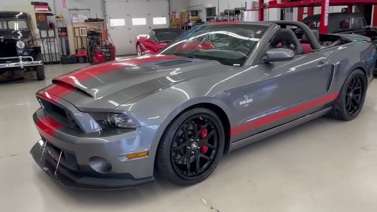2014 SHELBY GT500 SUPER SNAKE CONVERTIBLE - 850 HORSEPOWER!