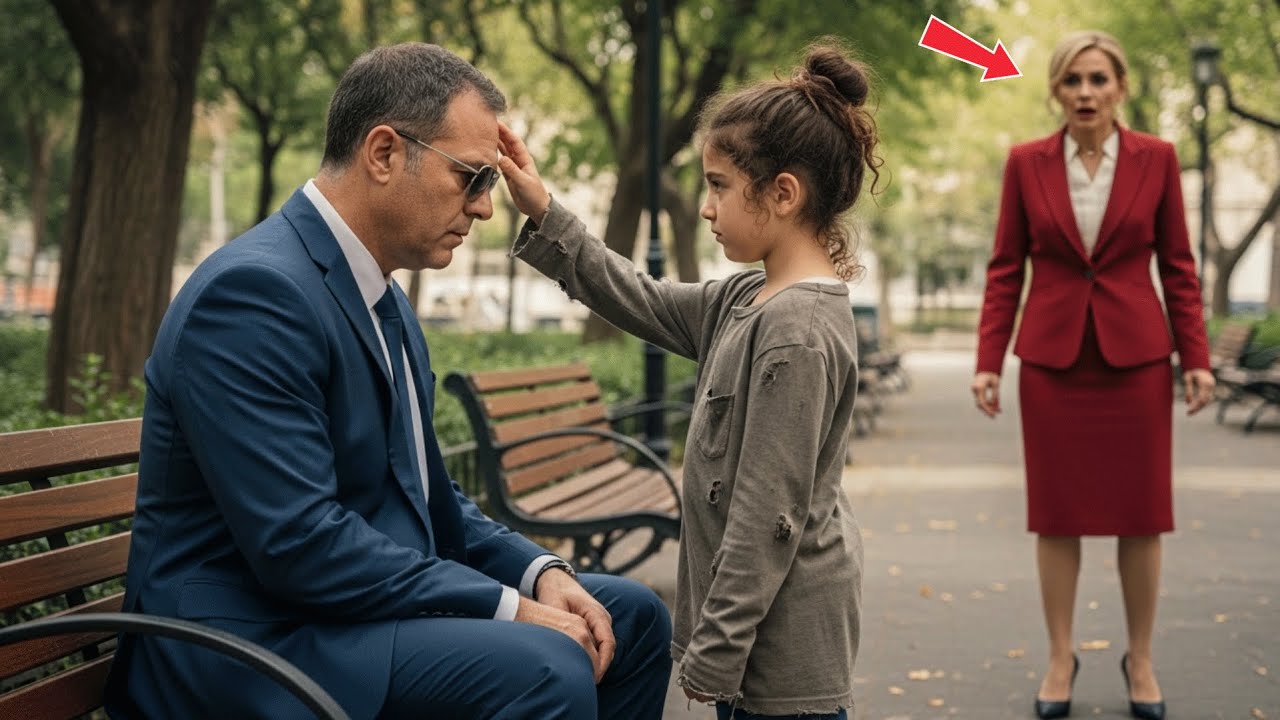 אני יכולה לרפא את העיניים שלך!” — אמרה הילדה למיליונר  הסוד של אשתו נחשף לאור