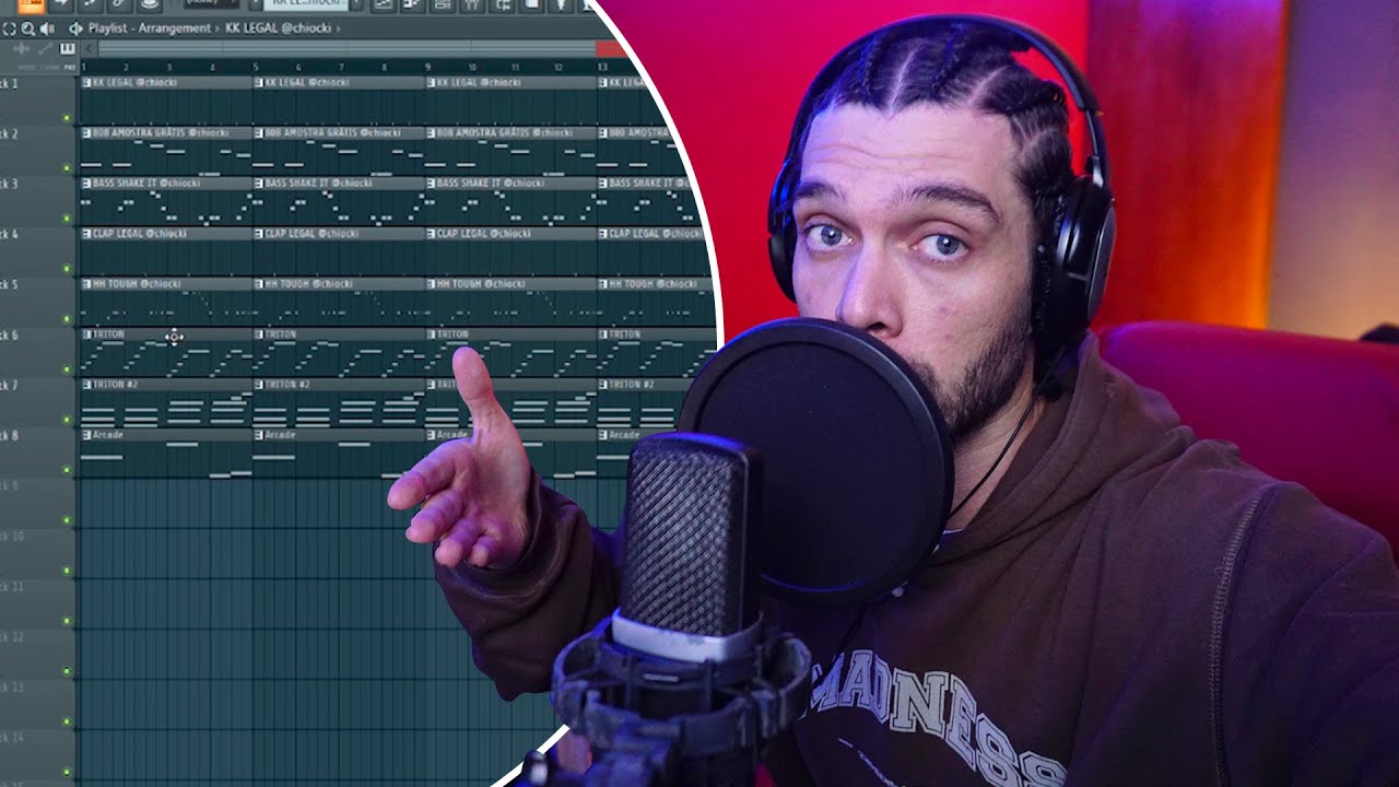TENTANDO FAZER UM TRAP SEM ESCREVER! Beat, Letra e Grava&ccedil;&atilde;o! Ep 1