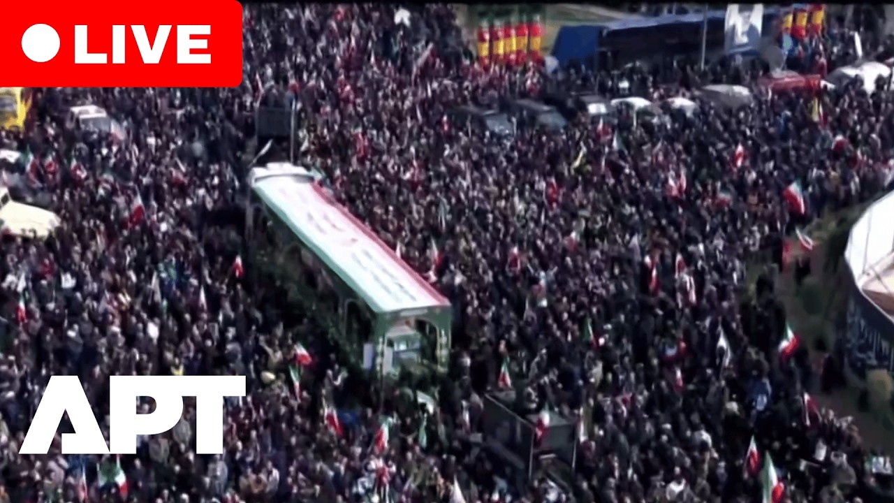 LIVE: Grand Funeral Held in Tehran for Iranian Military Commander Killed in U.S.-Israeli Air Strikes